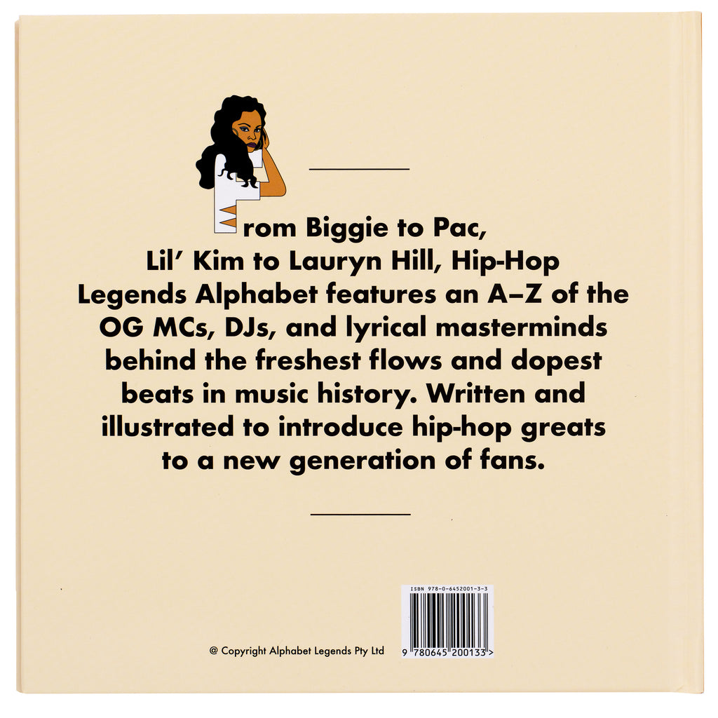 Hip-Hop Legends Alphabet Book – Alphabet Legends Australia