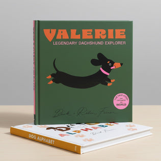 Valerie - Legendary Dachshund Explorer with a FREE Dog Alphabet